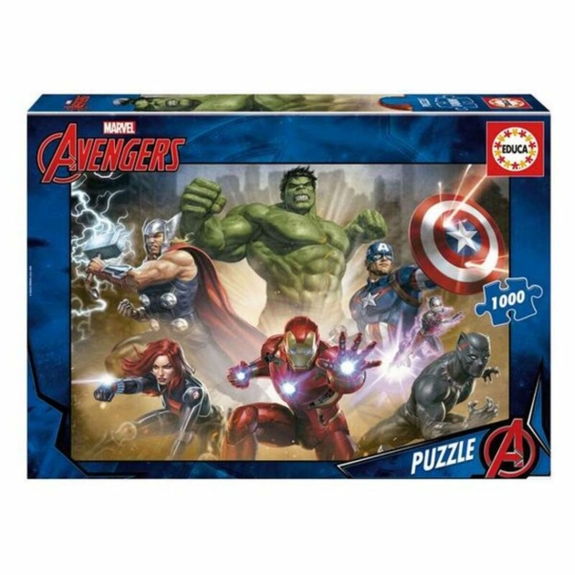 Dėlionė Educa Avengers 68 x 48 cm 500 Dalys 1000 Dalys (1 vnt.)