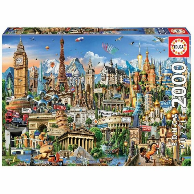 Dėlionė Educa Europe 2000 pcs