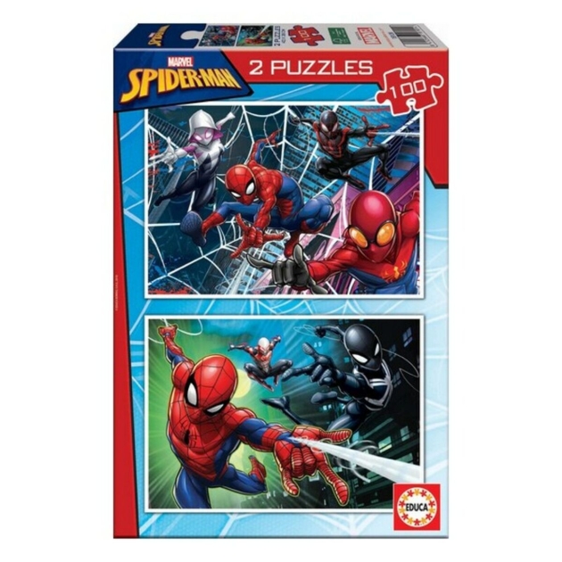 Dėlionė Spiderman Educa (100 pcs)