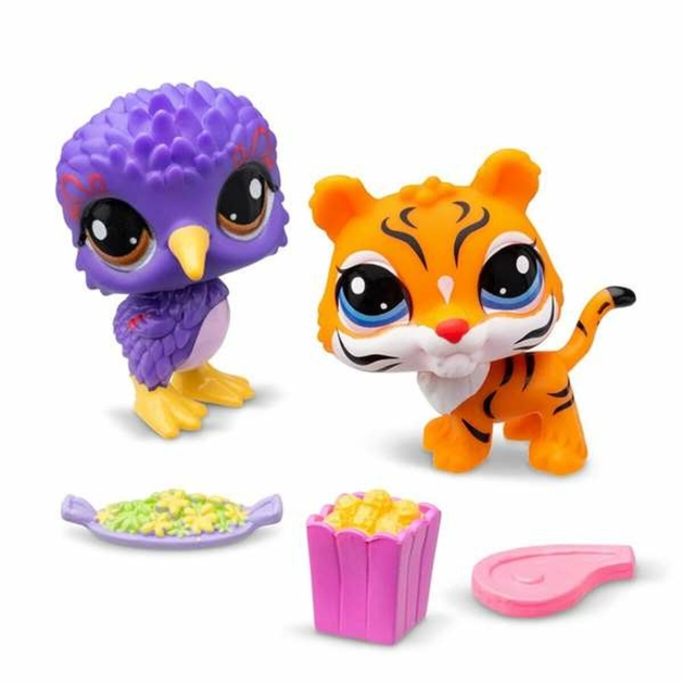 Figūrų rinkinys Bandai Littlest Pet Shop 2 Dalys Naminiai gyvūnai