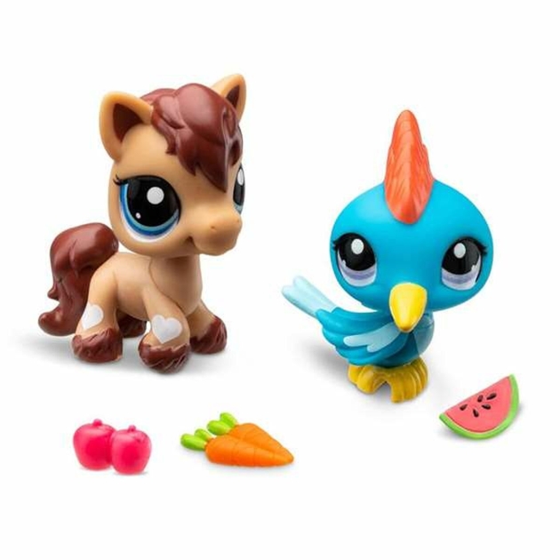 Figūrų rinkinys Bandai Littlest Pet Shop 2 Dalys Naminiai gyvūnai