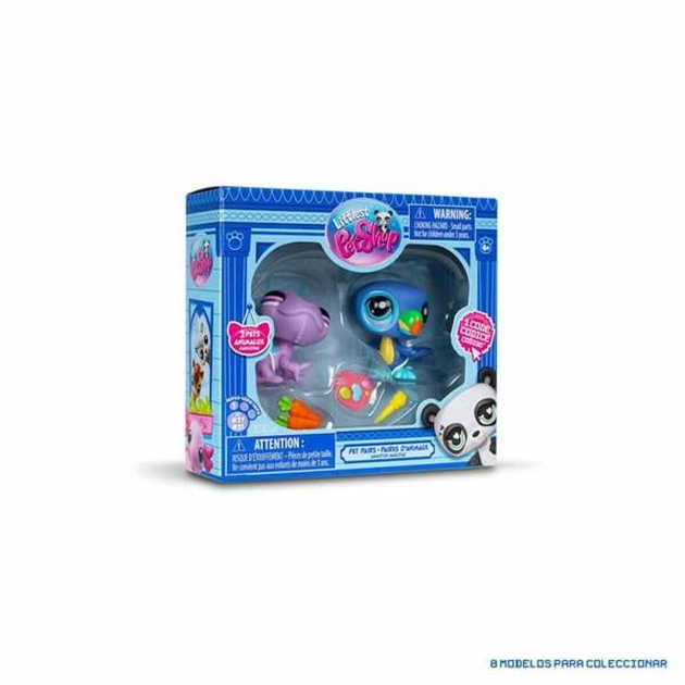 Figūrų rinkinys Bandai Littlest Pet Shop 2 Dalys Naminiai gyvūnai