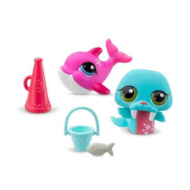 Figūrų rinkinys Bandai Littlest Pet Shop 2 Dalys Naminiai gyvūnai