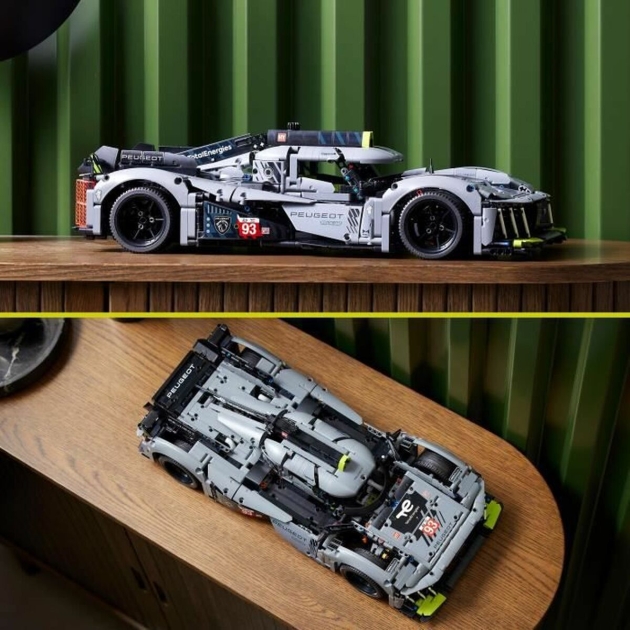 Playset Lego Technic 42156 Peugeot 9×8 24h Le Mans Hybrid Hypercar