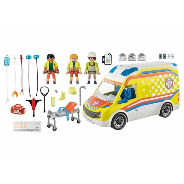 Playset Playmobil 71202 City Life Ambulance 67 Dalys