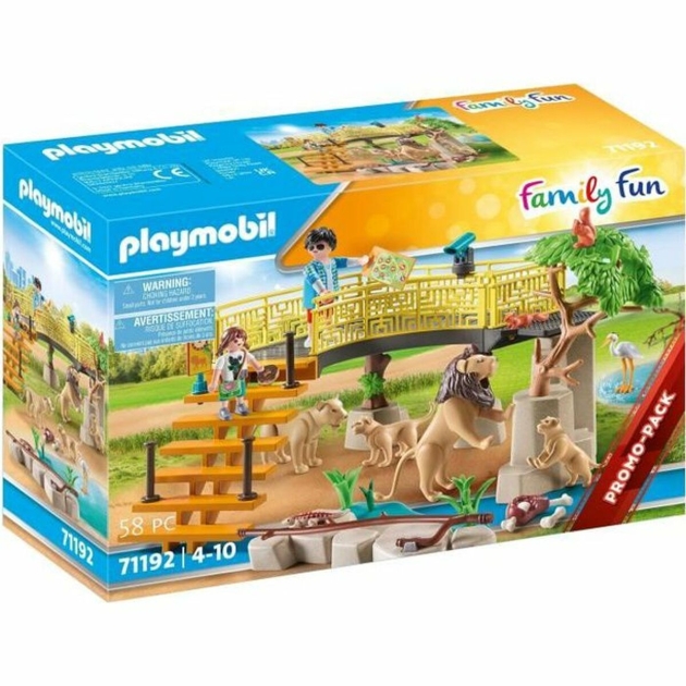 Playset Playmobil 71192 Liūtas gyvūnai 58 Dalys