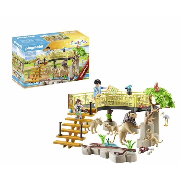 Playset Playmobil 71192 Liūtas gyvūnai 58 Dalys