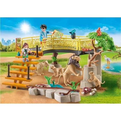 Playset Playmobil 71192 Liūtas gyvūnai 58 Dalys