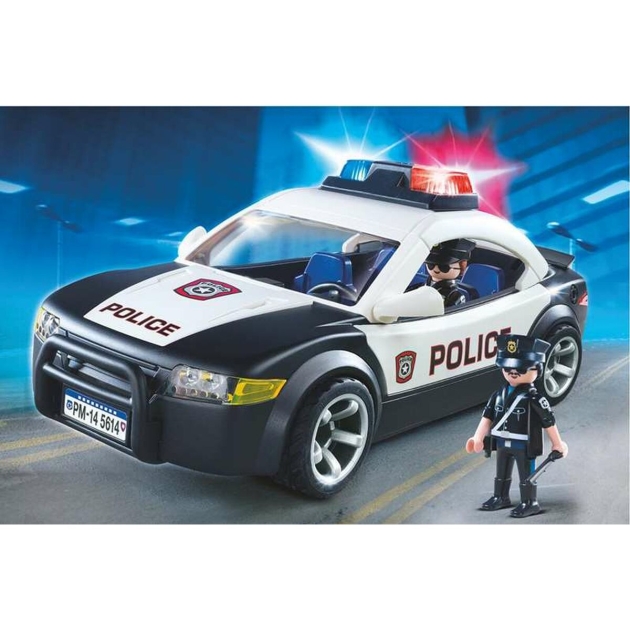 Playset Playmobil Policijos automobilis