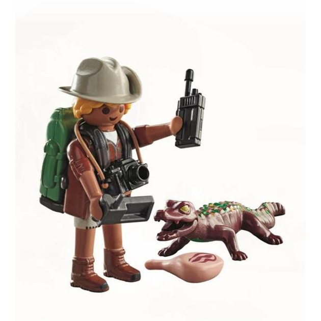 Playset Playmobil Special Plus: Researcher with Alligator 71168 9 Dalys