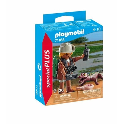 Playset Playmobil Special Plus: Researcher with Alligator 71168 9 Dalys