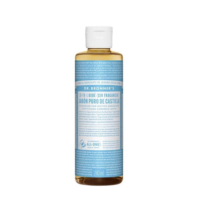 Skystas muilas Dr Bronner's 240 ml Neutralus