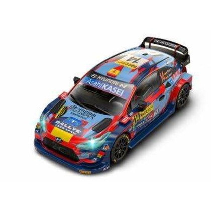 Statulėlė Scalextric Hyundai I-20 Wrc - Solans 18 x 9 x 9 cm Mėlyna Raudona