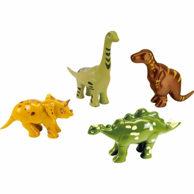 Statybos rinkinys Klein Magnet Dino Puzzle Spalvotas