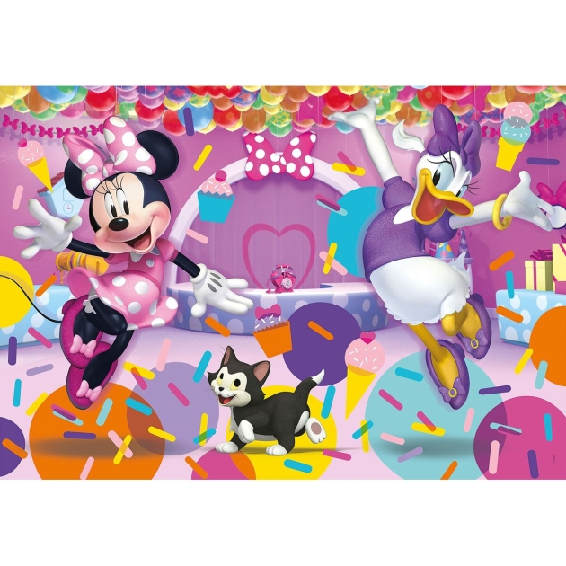 Vaikiška puzlė Clementoni SuperColor Minnie 25735 48,5 x 33,5 cm 104 Dalys