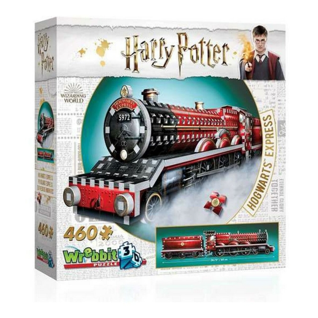 3D Puzlė Harry Potter Hogwarts Express Wrebbit W3D 1009 (460 pcs)