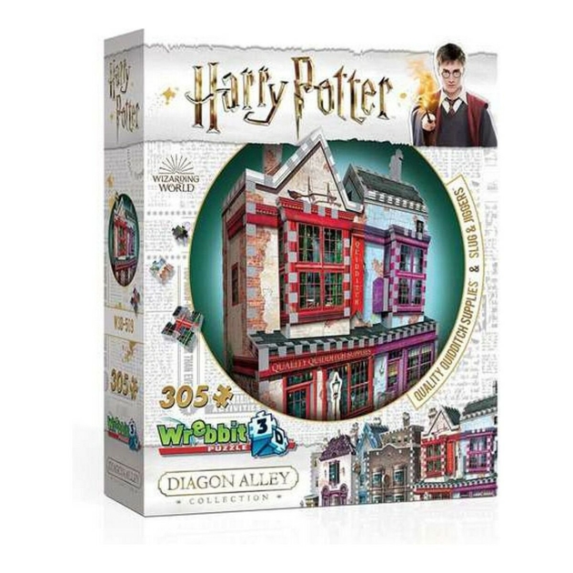 3D Puzlė Harry Potter Quality Quidditch Supplies, Slug Jiggers Wrebbit CSGDIAGON2 (305 pcs)