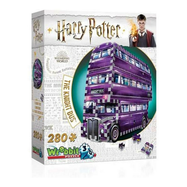 3D Puzlė Knight Bus Harry Potter Wrebbit W3D 0507