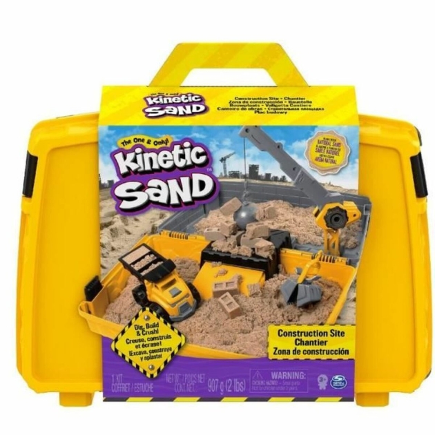 Amatų žaidimas Kinetic Sand Construction Case