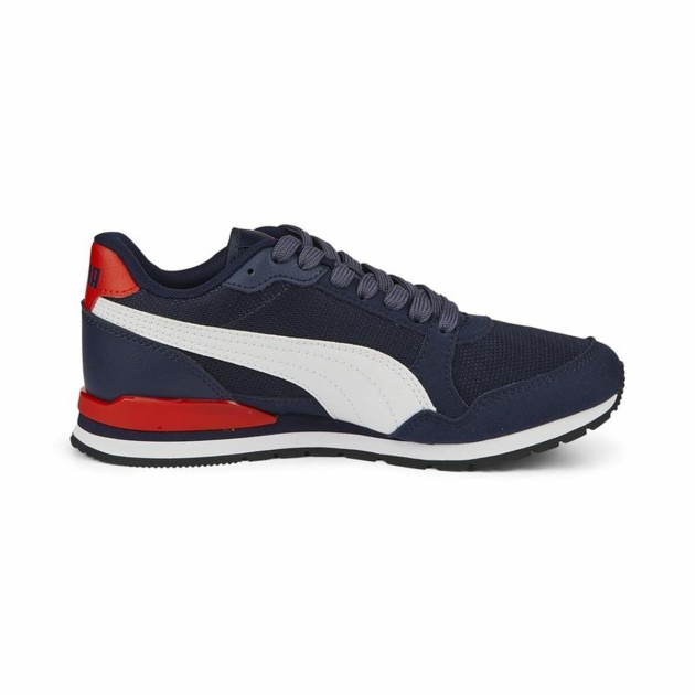 Bėgimo sportbačiai vaikams Puma ST Runner V3 Tamsiai mėlyna