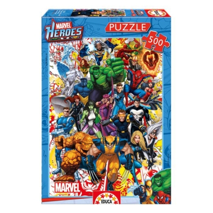 Dėlionė Marvel Heroes Educa 15560 (500 pcs)