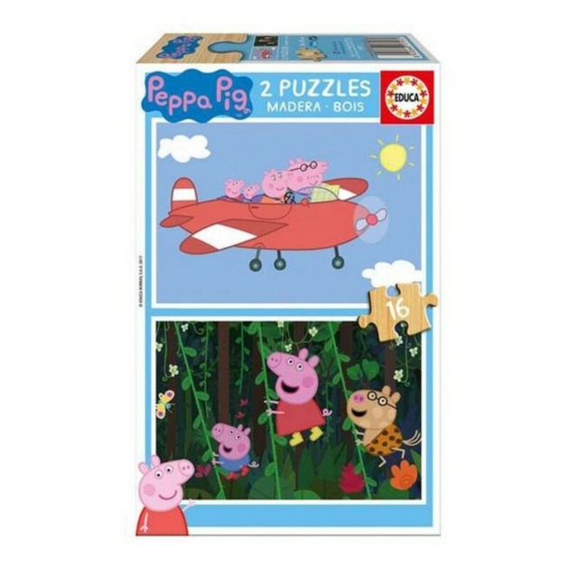 Dėlionė Peppa Pig Educa 17157 16 Dalys