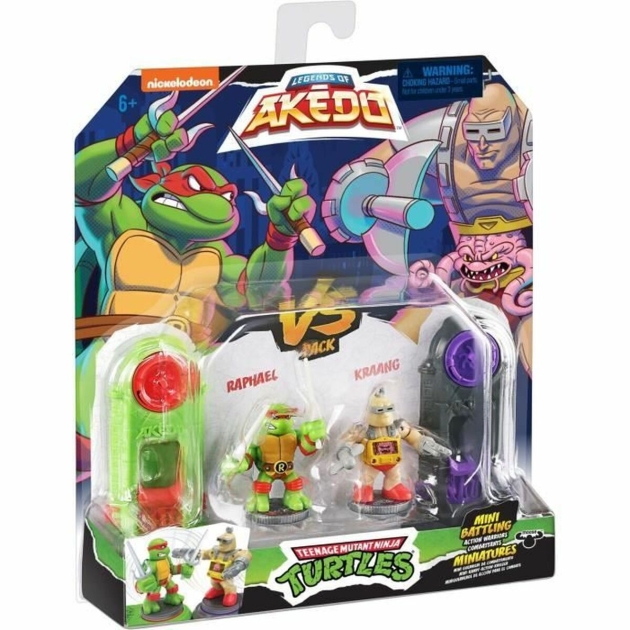 Figūrėlės Teenage Mutant Ninja Turtles Legends of Akedo: Raphael vs Kraang