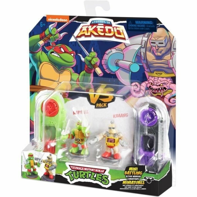 Figūrėlės Teenage Mutant Ninja Turtles Legends of Akedo: Raphael vs Kraang