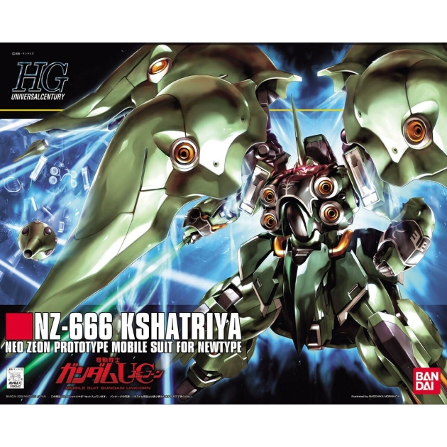 Veiklos rodikliai Bandai HGUC Kshatriya Hguc Kshatriya 1 Dalys