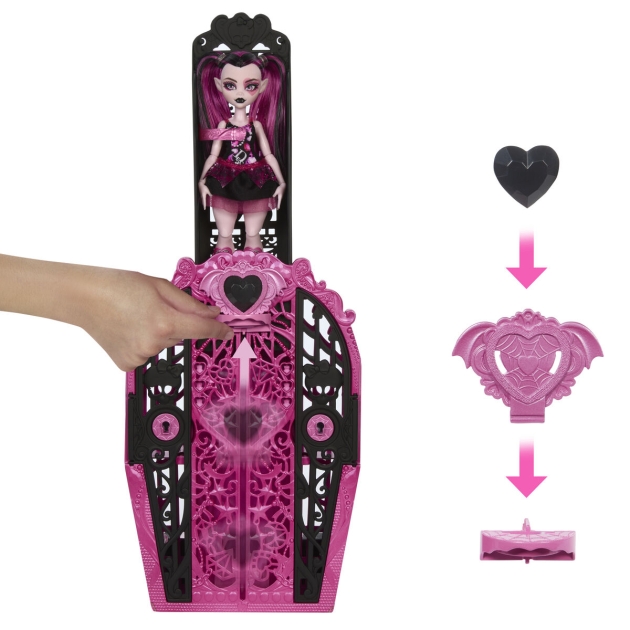 Lėlė Monster High Skulltime