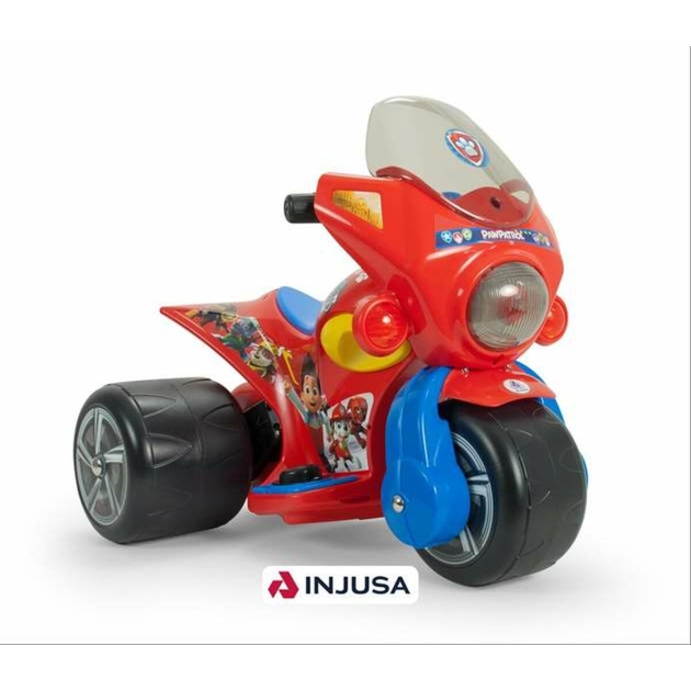 Motociklas-vežimėlis The Paw Patrol Samurai Raudona Elektrinė 6V (Naudoti B)