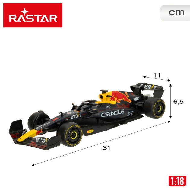 Nuotoliniu būdu valdomas automobilis Red Bull Oracle RB Racing RB18 F1 1:18