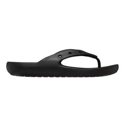 Paplūdimio šlepetės Vaikams Crocs Flip v2 Juoda