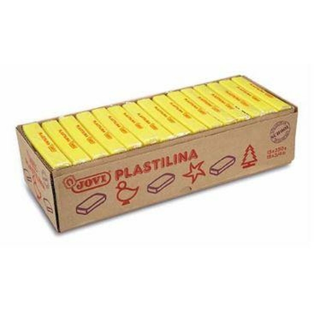 Plastilino dalys modeliavimui Jovi 7202 Geltona