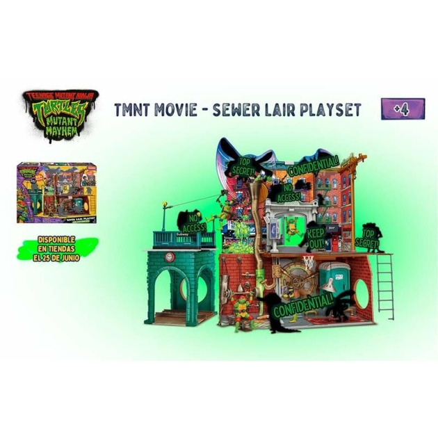 Playset Famosa tortugas ninja