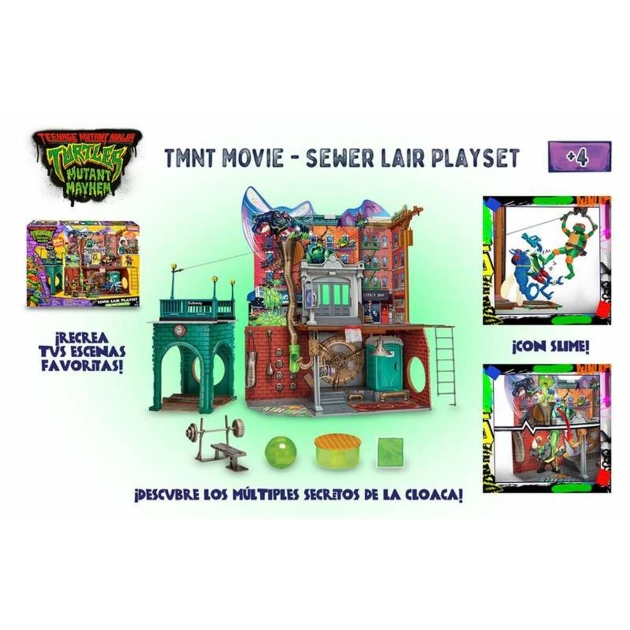 Playset Famosa tortugas ninja