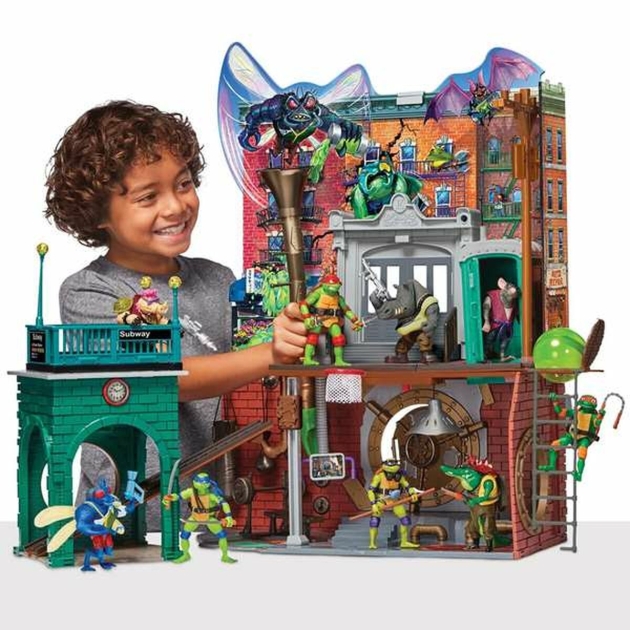 Playset Famosa tortugas ninja