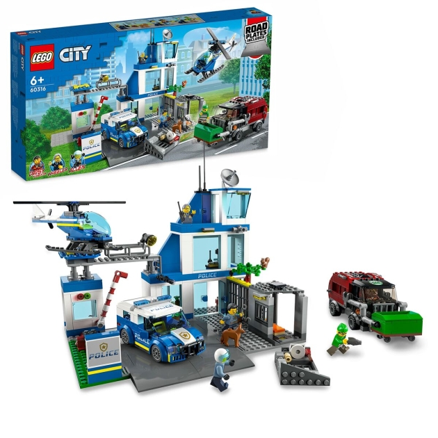 Playset Lego 60316 Spalvotas