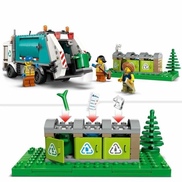 Playset Lego 60386 Šiukšlių sunkvežimis