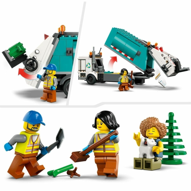 Playset Lego 60386 Šiukšlių sunkvežimis