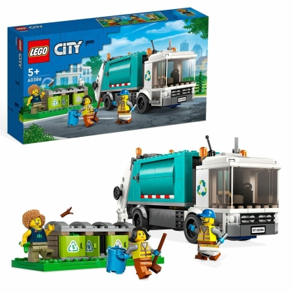 Playset Lego 60386 Šiukšlių sunkvežimis