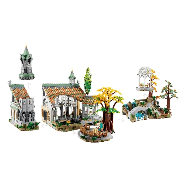 Playset Lego The Lord of the Rings: Rivendell 10316 6167 Dalys 72 x 39 x 50 cm