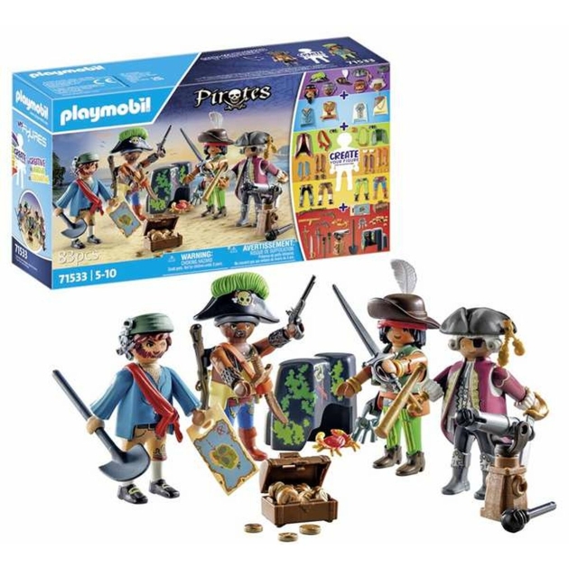 Playset Playmobil Pirates 71533 83 Dalys