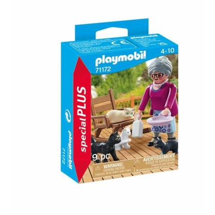 Playset Playmobil Special Plus: Grandmother with Cats 71172 9 Dalys