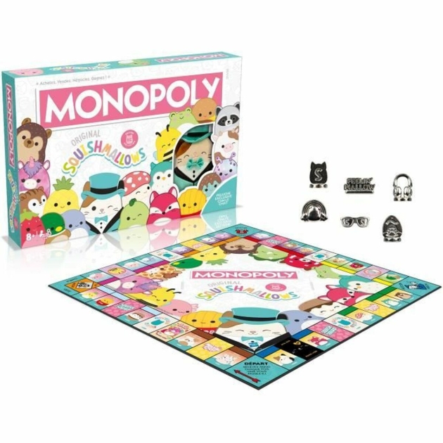 Stalo žaidimas Winning Moves Monopoly – squishmallows