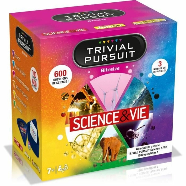 Stalo žaidimas Winning Moves Trivial Pursuit voyage Science  Vie