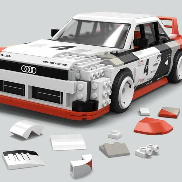 Statybos rinkinys Mattel Audi 90 Quattro