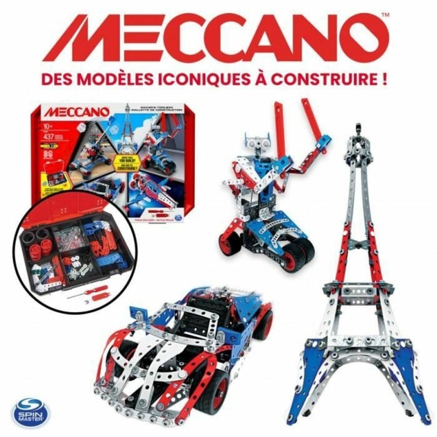 Statybos rinkinys Meccano Spalvotas