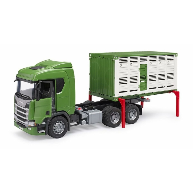 Sunkvežimis Bruder Scania Super 560R Žalia 53 x 18 x 26 cm