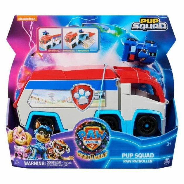 Transporto priemonių žaidimo rinkinys The Paw Patrol 10230536 Juoda Spalvotas Statulėlė